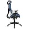 Flash Furniture Office Chair, Mesh, Blue H-LC-1388F-1K-BL-GG - alternate 2